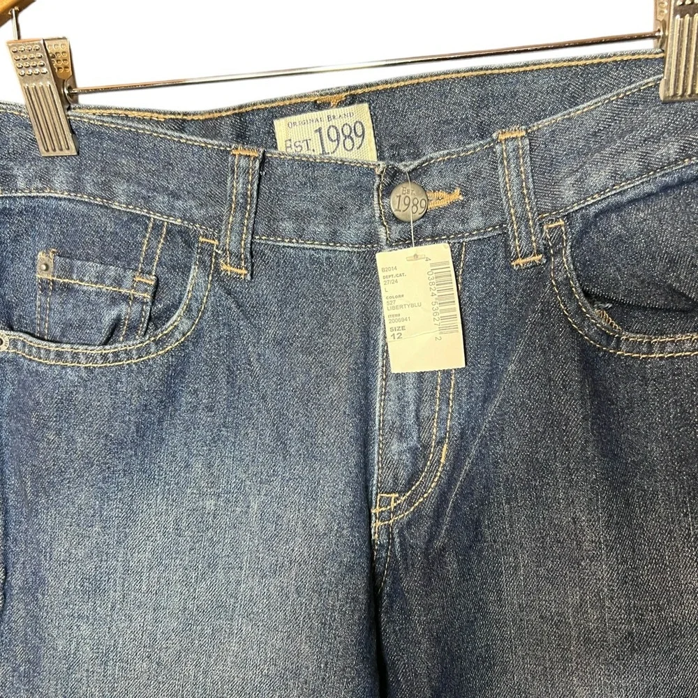 Children’s Place Straight Jeans Size 12‎ Liberty Blue Denim Boys Pants